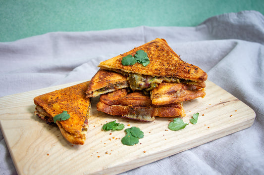 Recipe: Mumbai Cheese and Onion Toastie