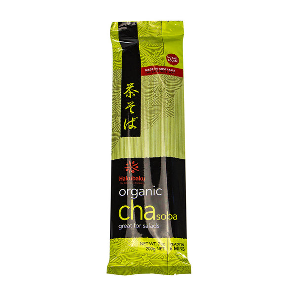 Hakubaku Organic Cha Soba Noodles The Essential Ingredient